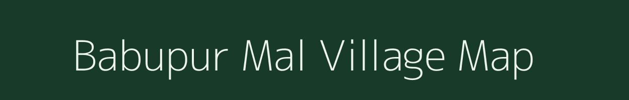 Babupur Mal village map in Jharkhand