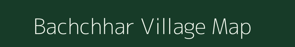 Bachchhar village map in Maharashtra