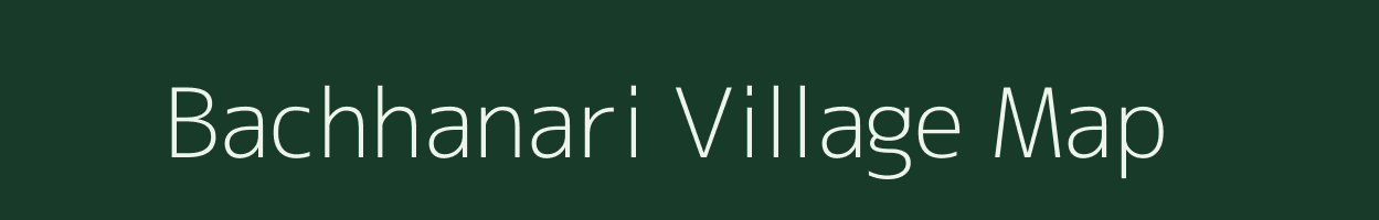 Bachhanari village map in West Bengal