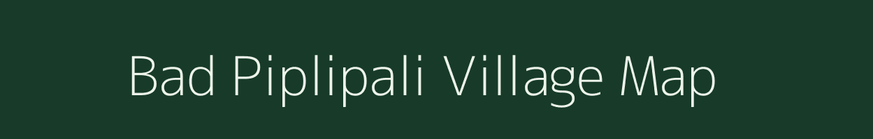 Bad Piplipali village map in Odisha