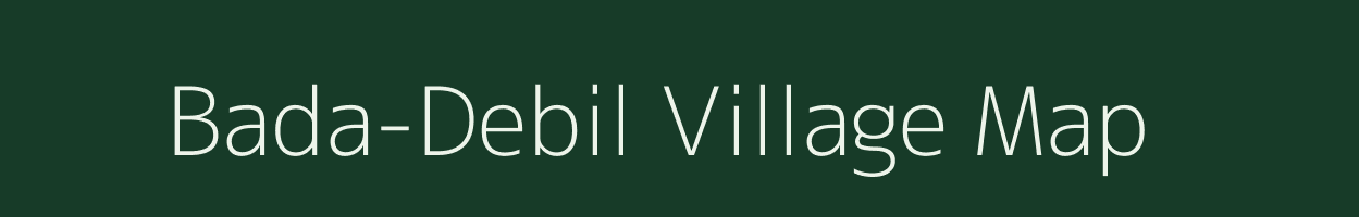 Bada-Debil village map in Odisha