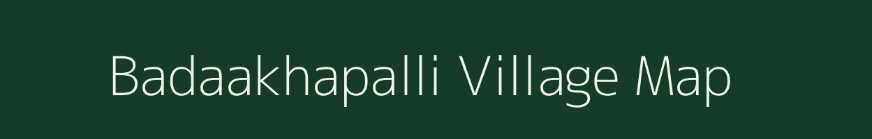 Badaakhapalli village map in Odisha