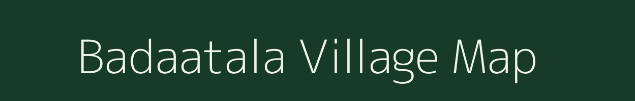 Badaatala village map in Odisha