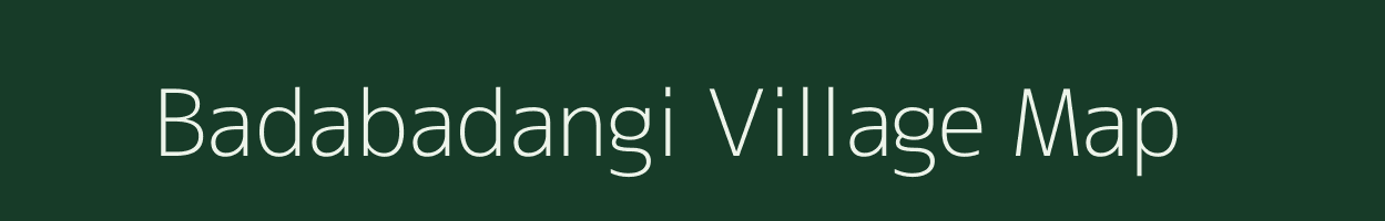 Badabadangi village map in Odisha