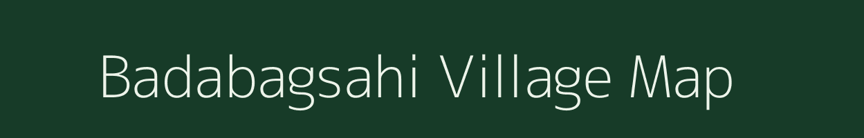 Badabagsahi village map in Odisha