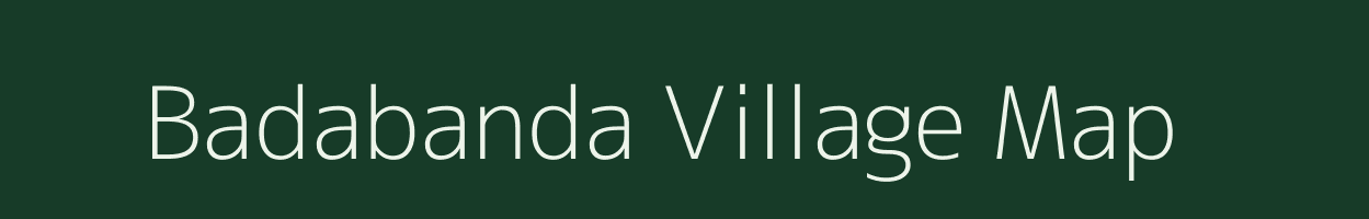 Badabanda village map in Andhra Pradesh