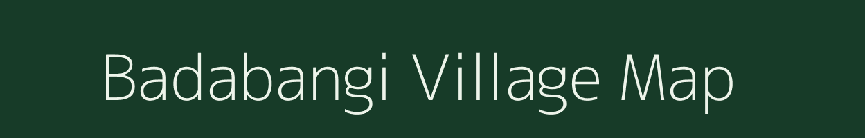 Badabangi village map in Odisha