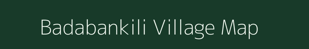 Badabankili village map in Odisha