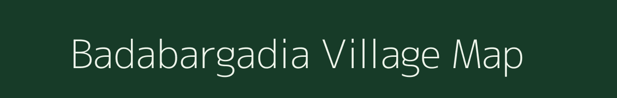 Badabargadia village map in Odisha
