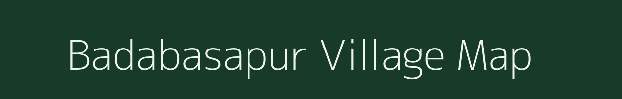 Badabasapur village map in Karnataka