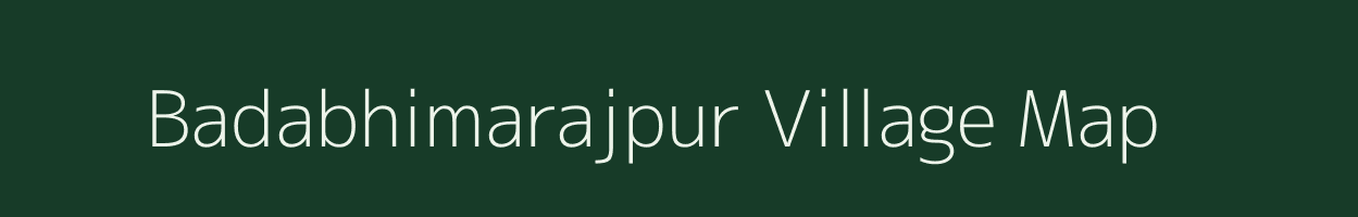 Badabhimarajpur village map in Odisha