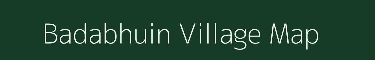 Badabhuin village map in Odisha