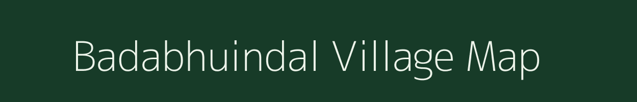 Badabhuindal village map in Odisha