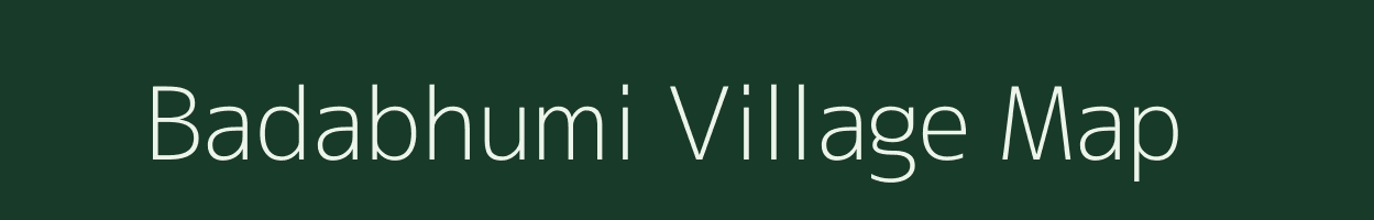 Badabhumi village map in Odisha