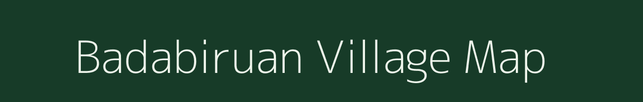 Badabiruan village map in Odisha