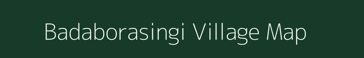 Badaborasingi village map in Odisha