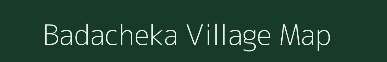 Badacheka village map in Odisha