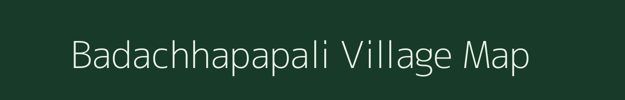 Badachhapapali village map in Odisha