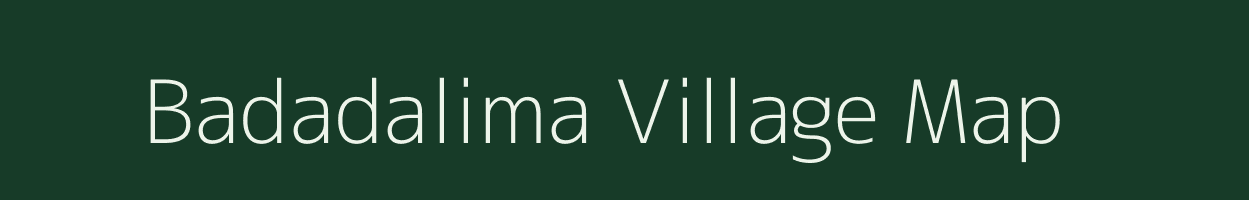 Badadalima village map in Odisha