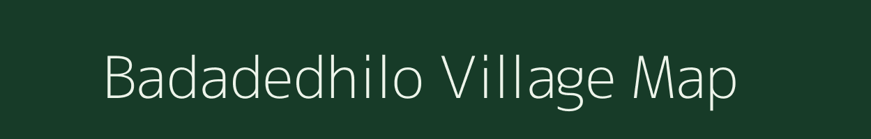 Badadedhilo village map in Odisha