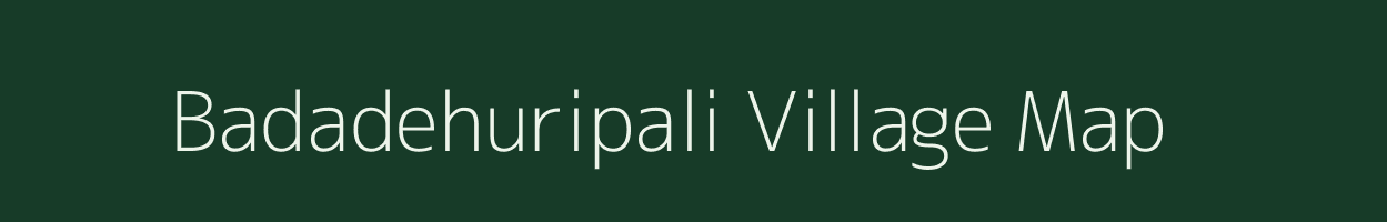Badadehuripali village map in Odisha