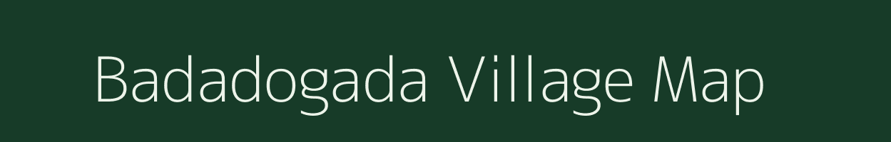 Badadogada village map in Odisha