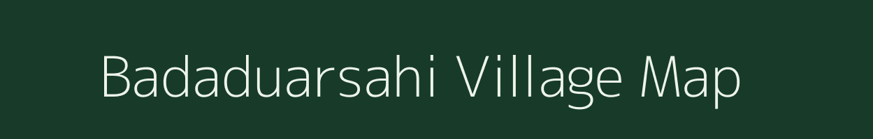 Badaduarsahi village map in Odisha