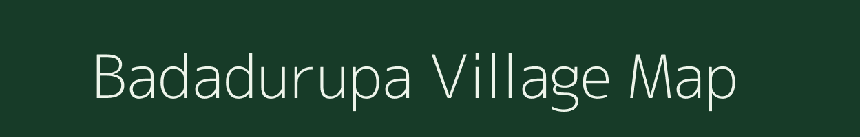 Badadurupa village map in Odisha