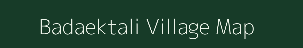 Badaektali village map in Odisha