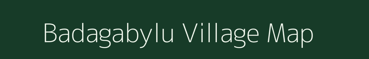 Badagabylu village map in Karnataka