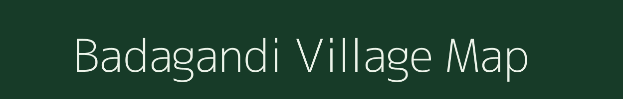 Badagandi village map in Karnataka