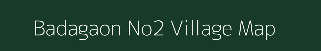 Badagaon No2 village map in Madhya Pradesh