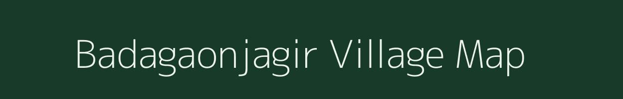 Badagaonjagir village map in Madhya Pradesh