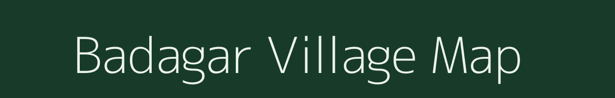 Badagar village map in Madhya Pradesh