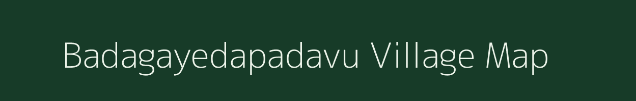 Badagayedapadavu village map in Karnataka