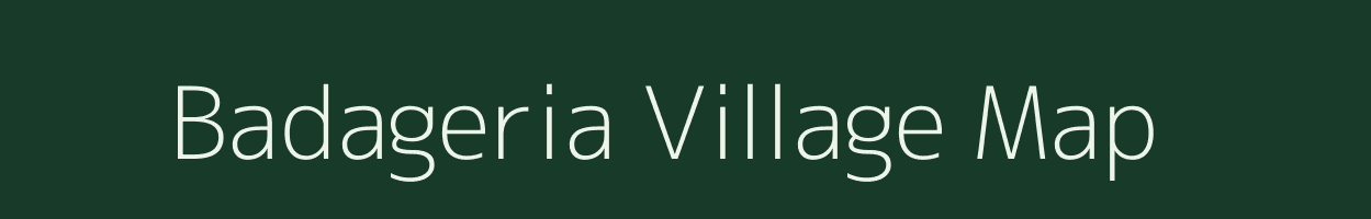 Badageria village map in West Bengal