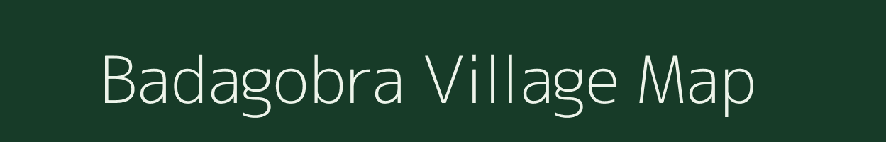 Badagobra village map in Odisha