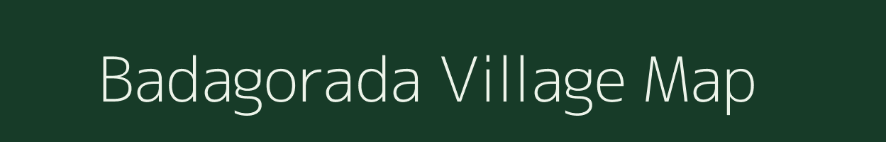 Badagorada village map in Odisha