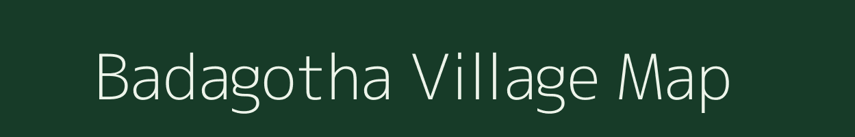 Badagotha village map in Odisha