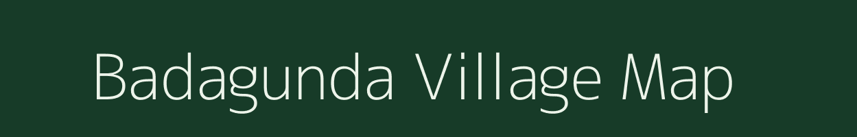 Badagunda village map in Odisha