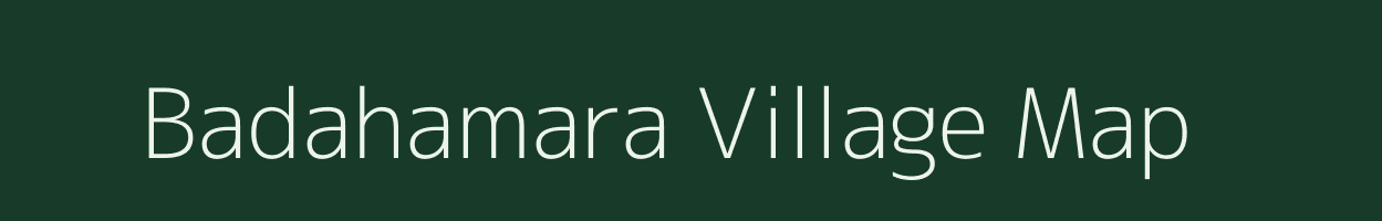 Badahamara village map in Odisha