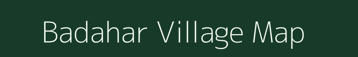 Badahar village map in Odisha
