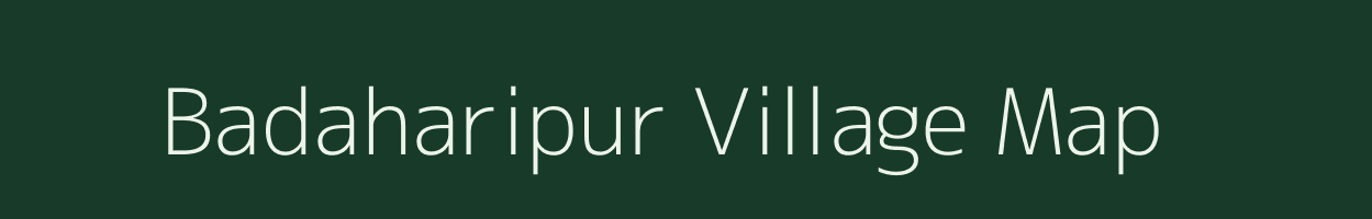 Badaharipur village map in Odisha