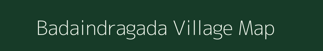 Badaindragada village map in Odisha