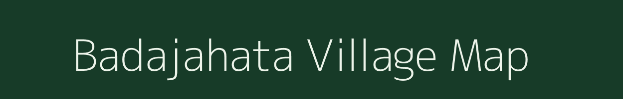 Badajahata village map in Odisha