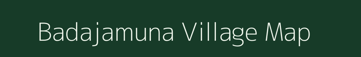 Badajamuna village map in Odisha