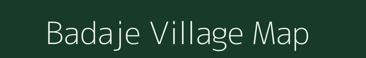 Badaje village map in Kerala