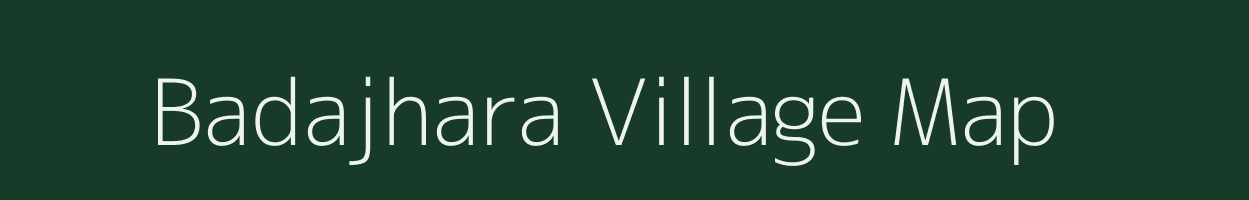 Badajhara village map in Odisha
