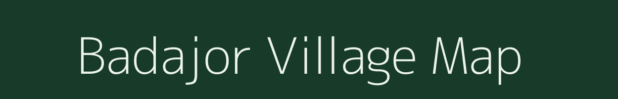 Badajor village map in Odisha