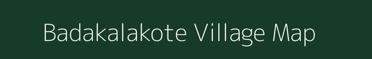 Badakalakote village map in Odisha